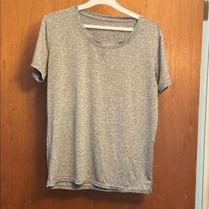 Women's Short Sleeve Crewneck Tee - Gray